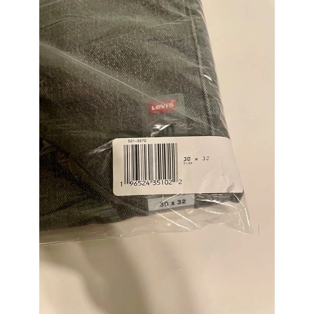 Levi's 501 30x32 Black Men's Jeans New With Tags